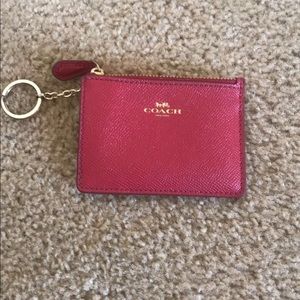 Coach mini wallet